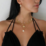 Luana | Colar com Pendente de Pérola