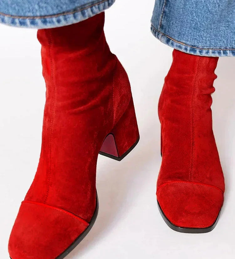 Helena | Botas elegantes com tacão