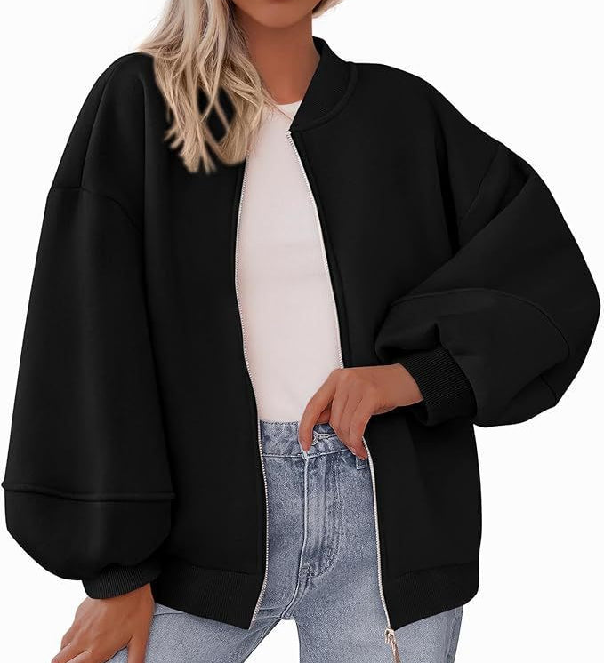 Matilde | Sweatshirt com Fecho e Manga Comprida