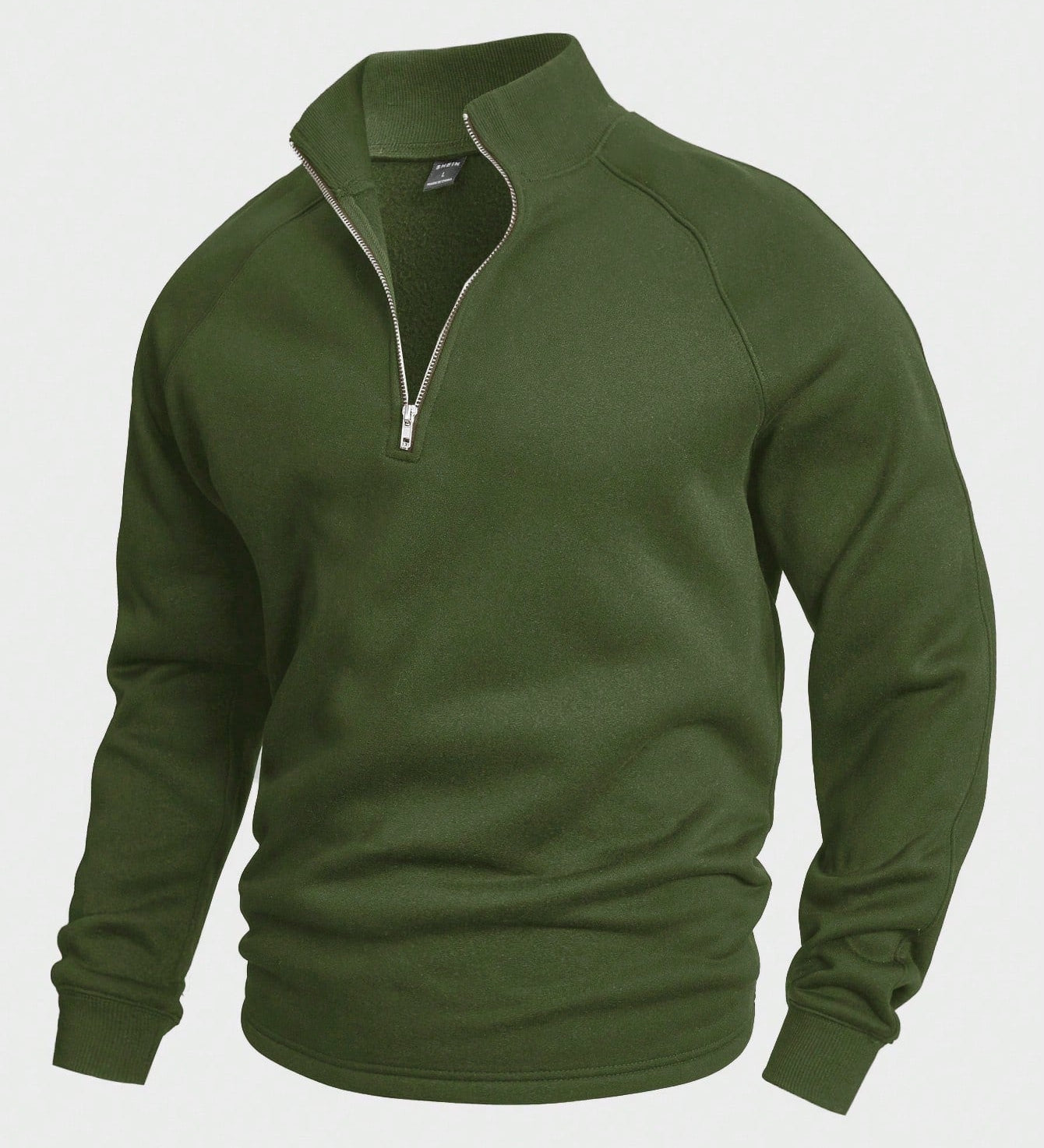António - Pullover com fecho de meia altura