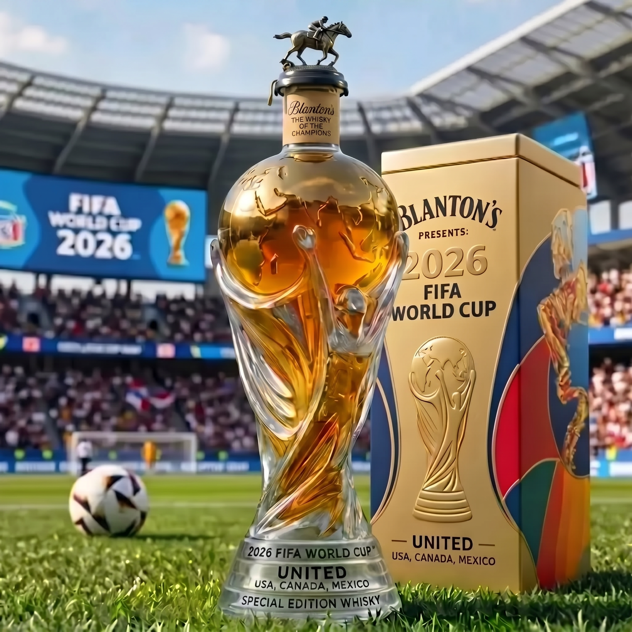 Decantador de Uísque - Edição da Copa do Mundo 2026
