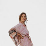 Petra - Kimono Longo Estilo Boho
