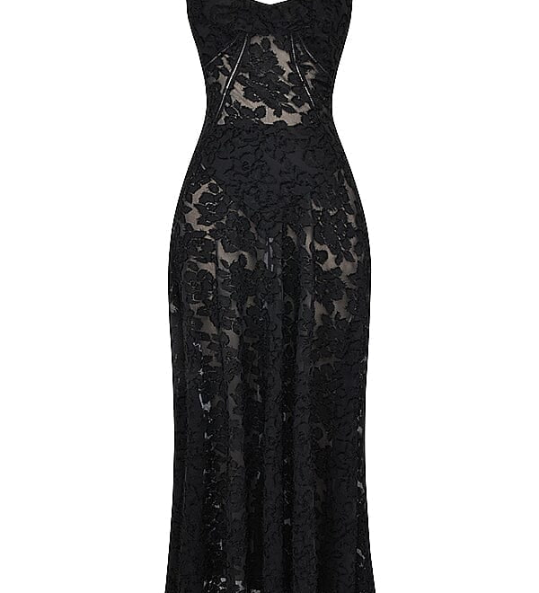 Serena - Vestido longo elegante para casamentos e eventos