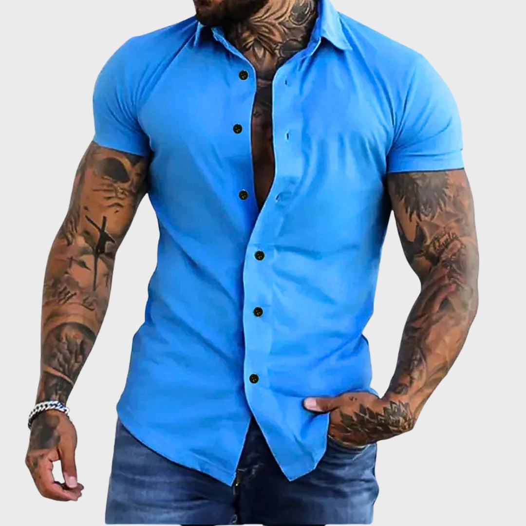 Ricardo - Camisa de Manga Curta Slim