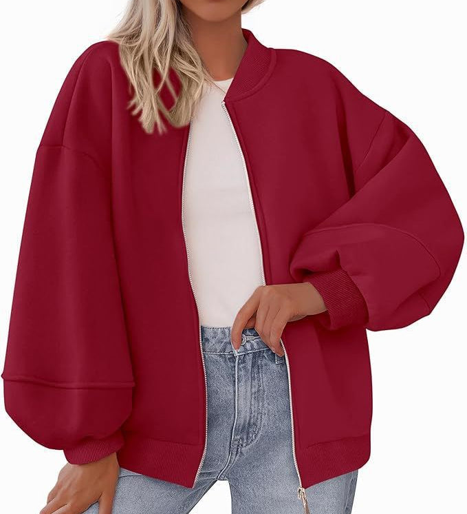 Matilde | Sweatshirt com Fecho e Manga Comprida