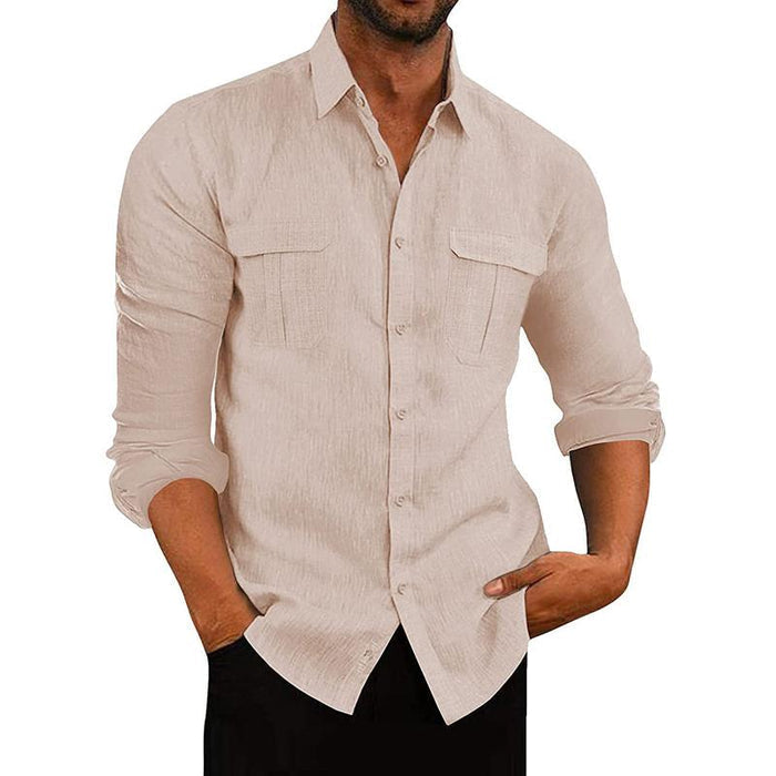 Camisa de Botão - Tecido Respirável