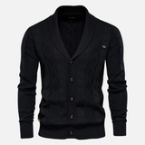 Francisco - Cardigan Argyle Mistura Suave