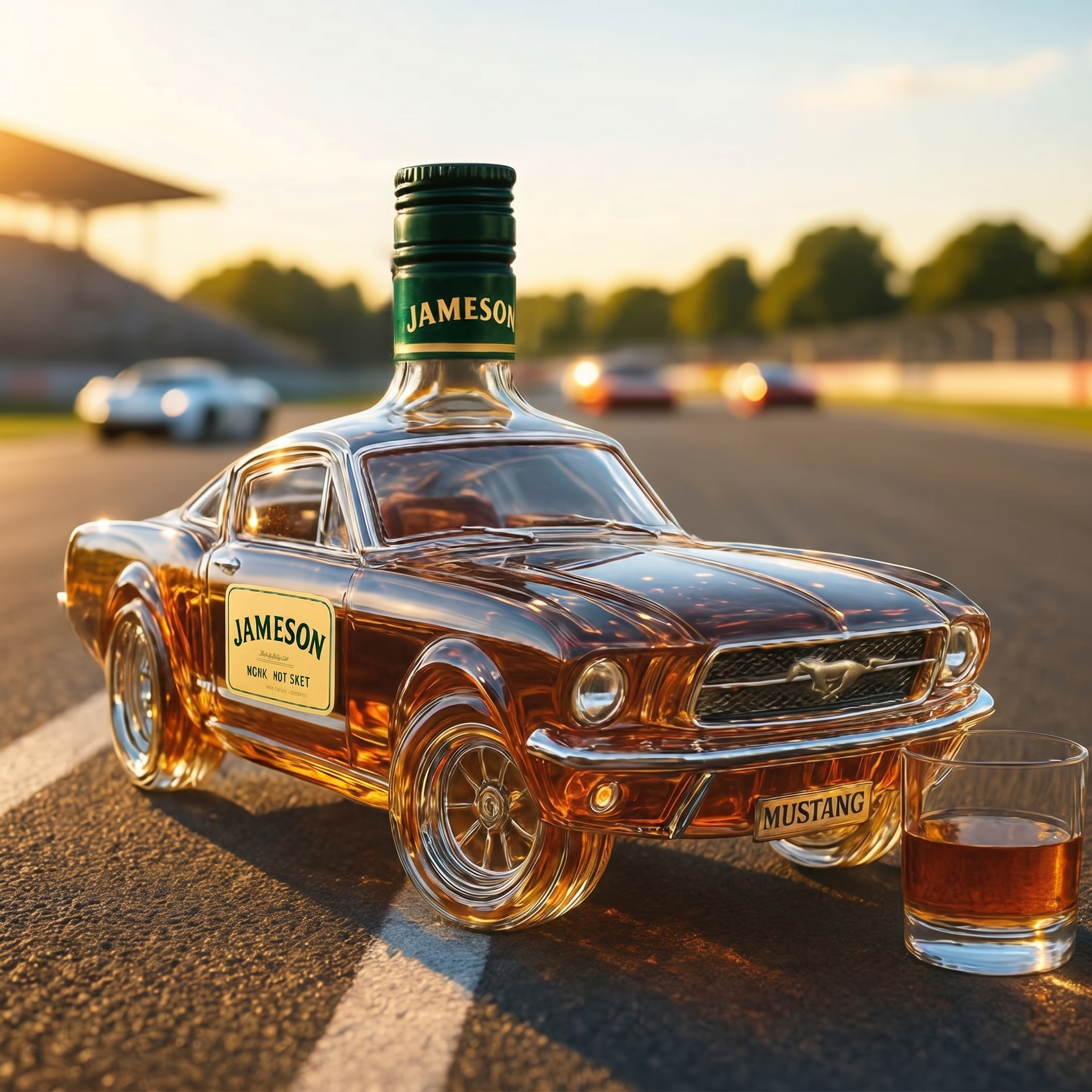 Decantador de Whiskey - Edição Mustang