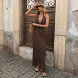 Sofia | Vestido Maxi às Bolinhas