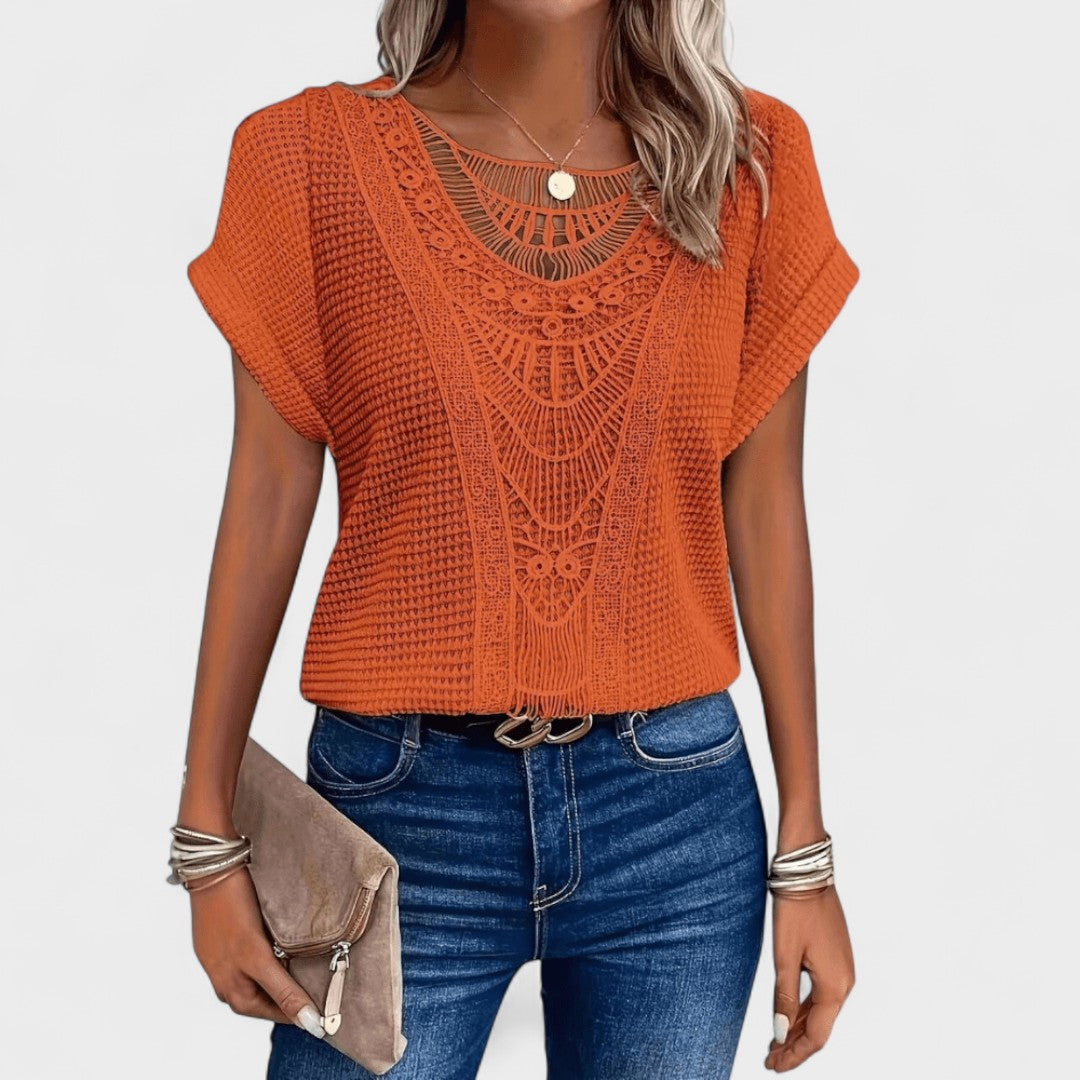 Larissa - Blusa em Bordado