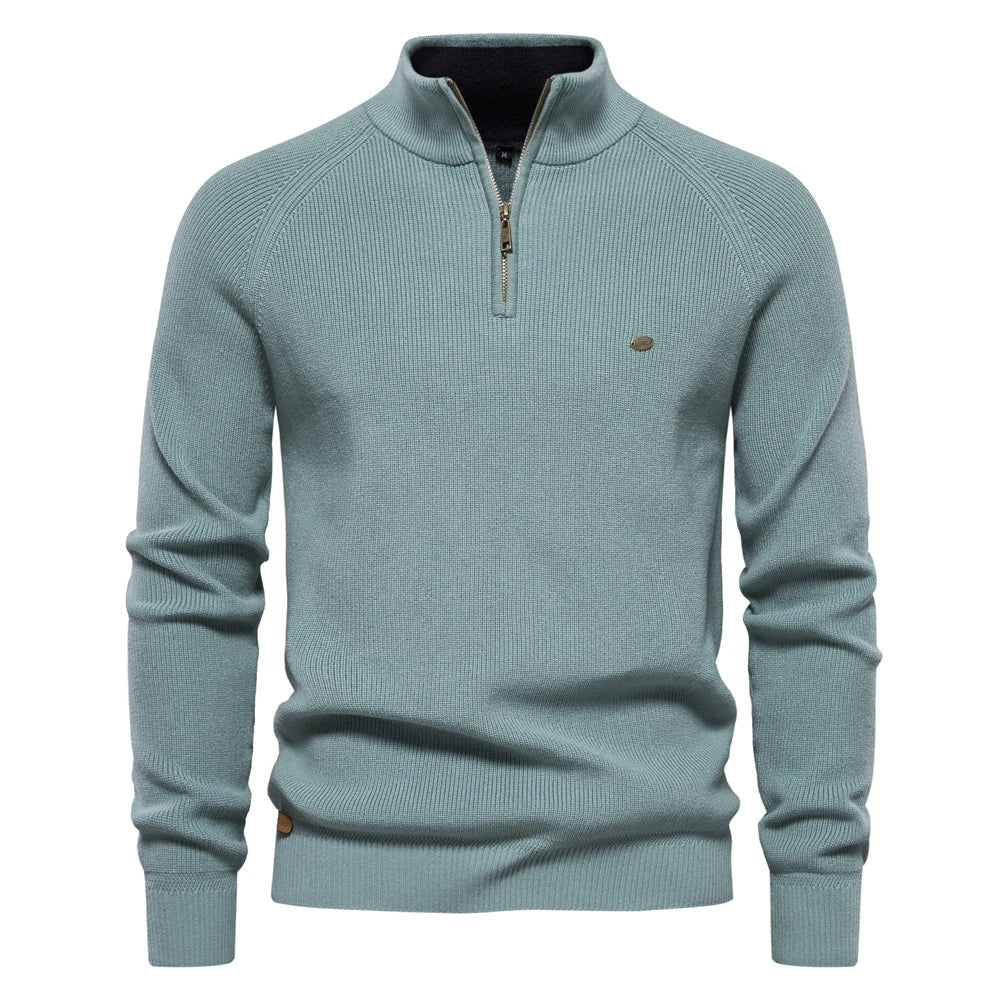 Pullover de Meio Zíper - Respirável