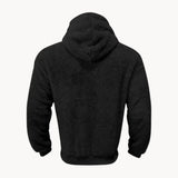 Hoodie - Mistura de Fleece com Capuz
