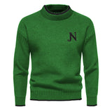 Sweater de Malha - Tecido de Mistura