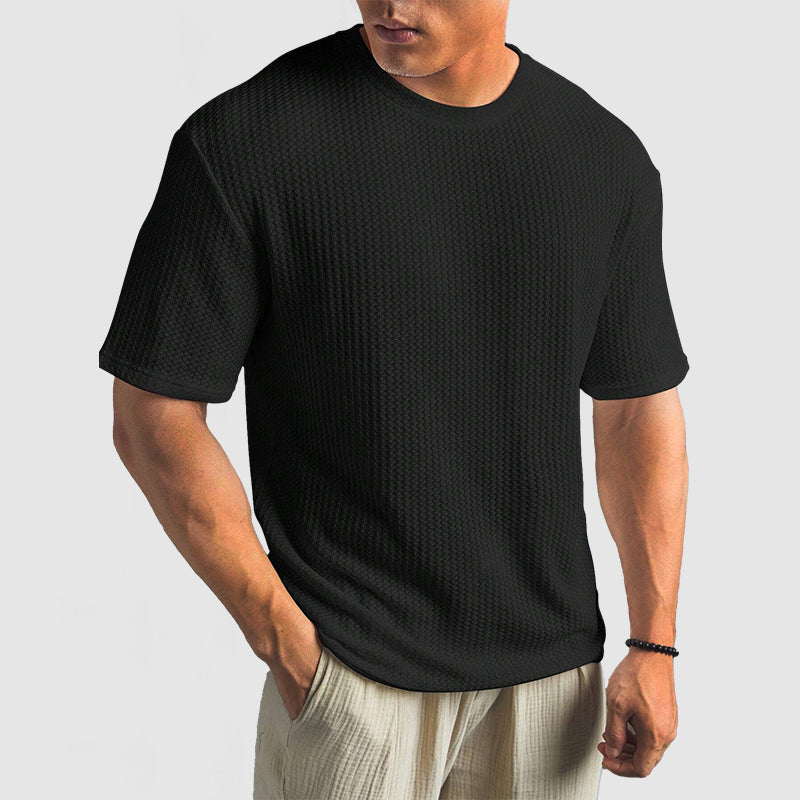 T-Shirt de Malha - Retenção de Forma