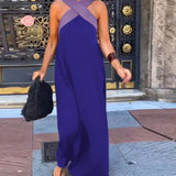 Filipa | Vestido Maxi com Decote Cruzado em Contraste