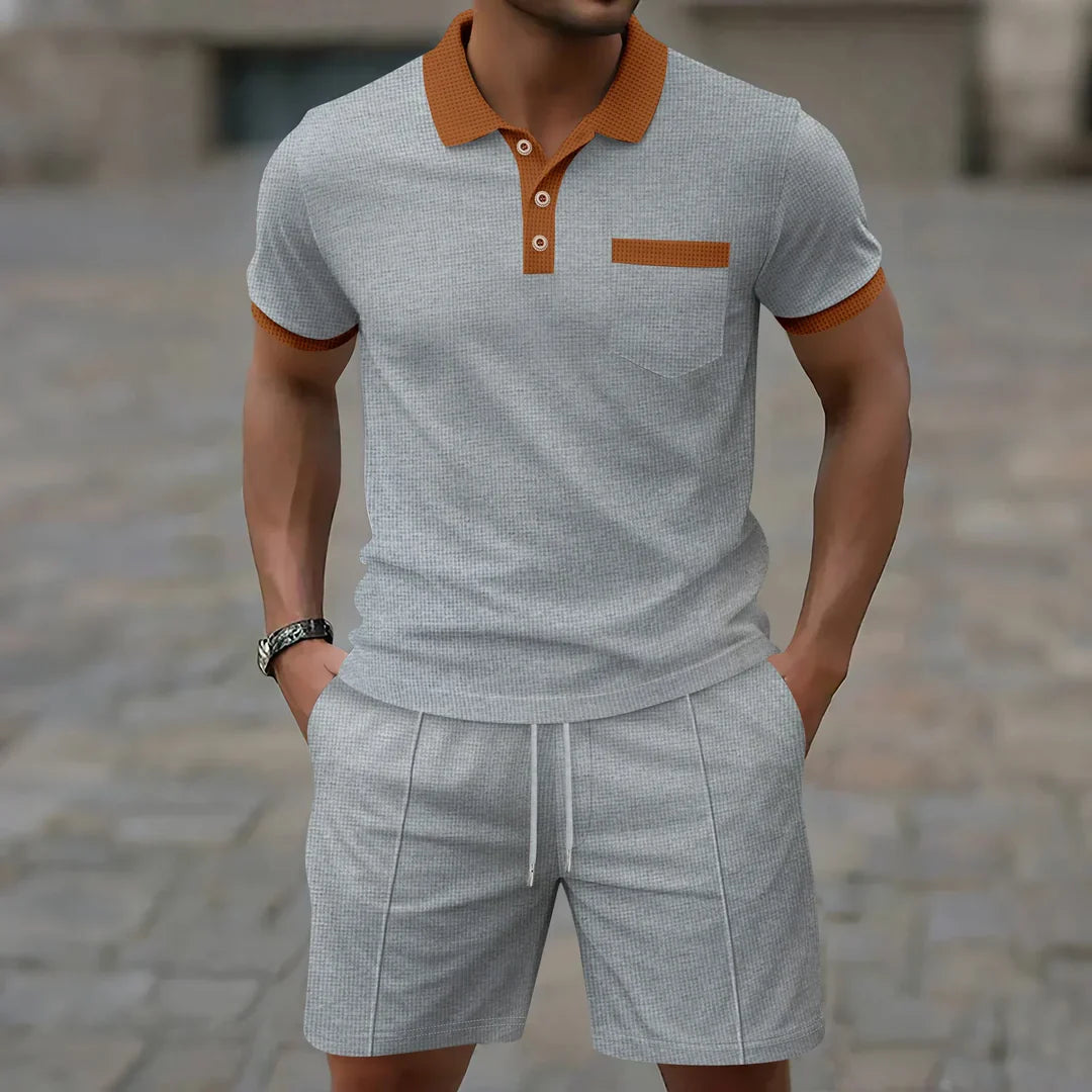 Conjunto Polo - Tecido Waffle