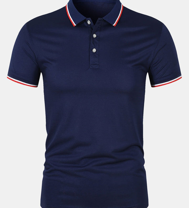 Camisa Polo - Fecho de Botão Malha