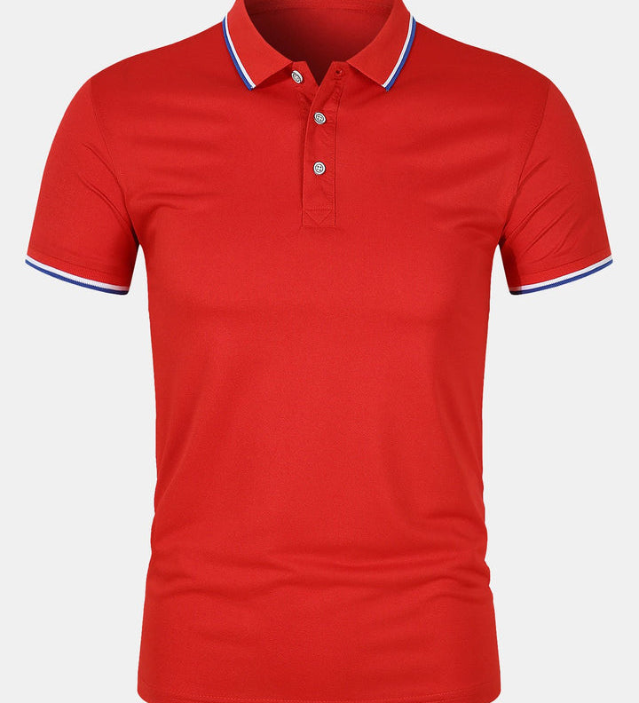 Camisa Polo - Fecho de Botão Malha