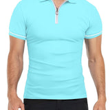 Camisa Polo - Gola com Zíper Respirável