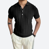 Camisa Polo - Mistura Elástica Decote V