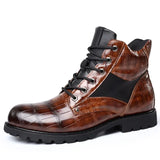 Afonso - Botas em Couro de Crocodilo