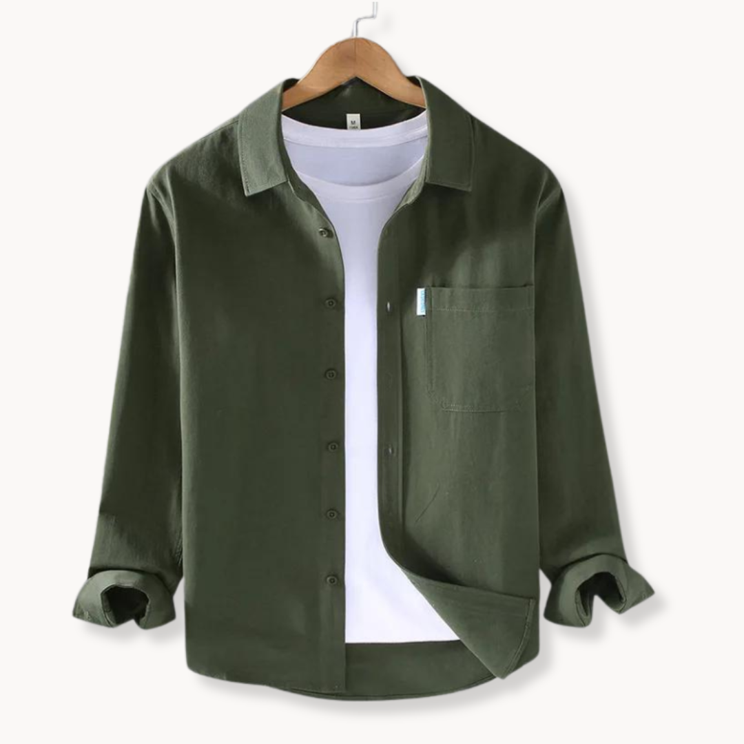 Camisa - Frente com Botões Flexível
