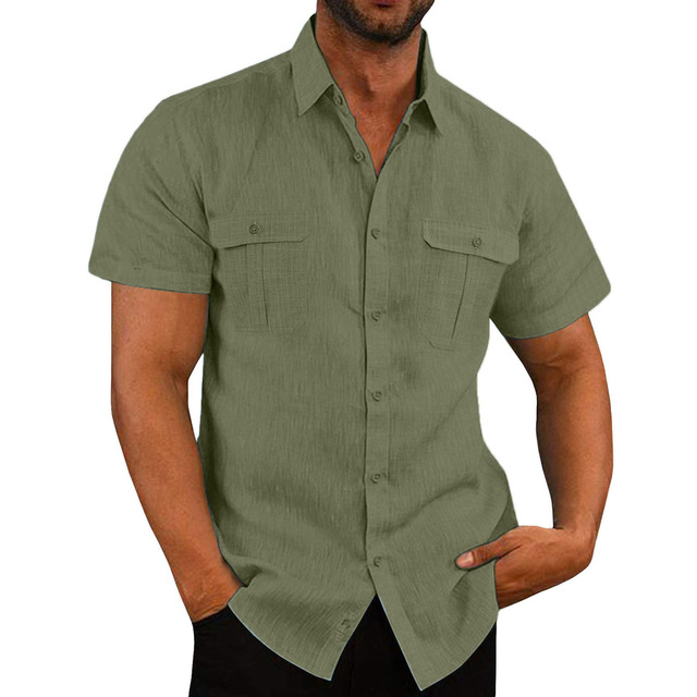 Camisa - Manga Curta Dois Bolsos