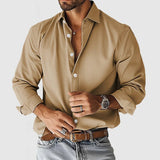 Camisa de Vestir Soft-Blend - Forma Limpa