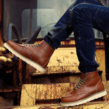 Daniel - Botas em Couro Verdadeiro