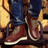 Daniel - Botas em Couro Verdadeiro