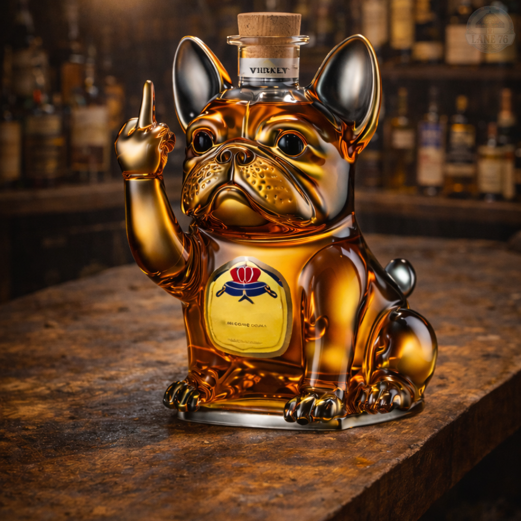Decantador de Whiskey - Edição Cão