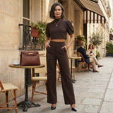 Cristina - Conjunto Elegante de Duas Peças