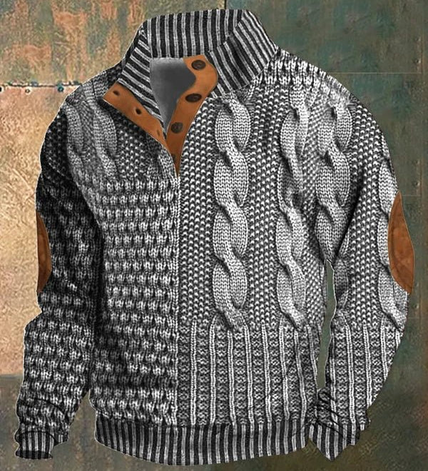 Diogo - Sweater térmica estampada