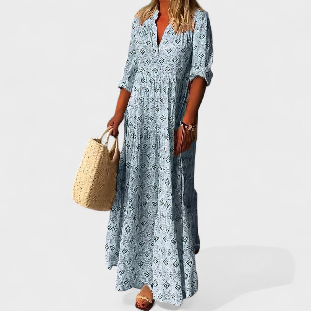 Micaela - Vestido Comprido Boho