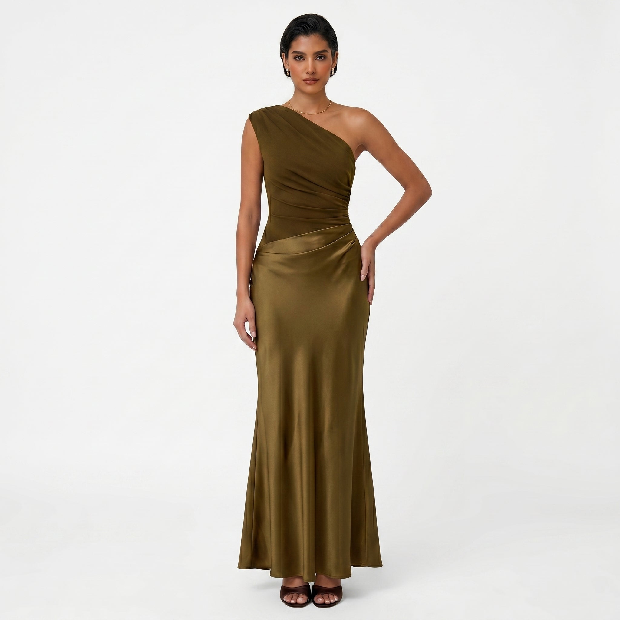Marilia - Vestido Plissado Elegante