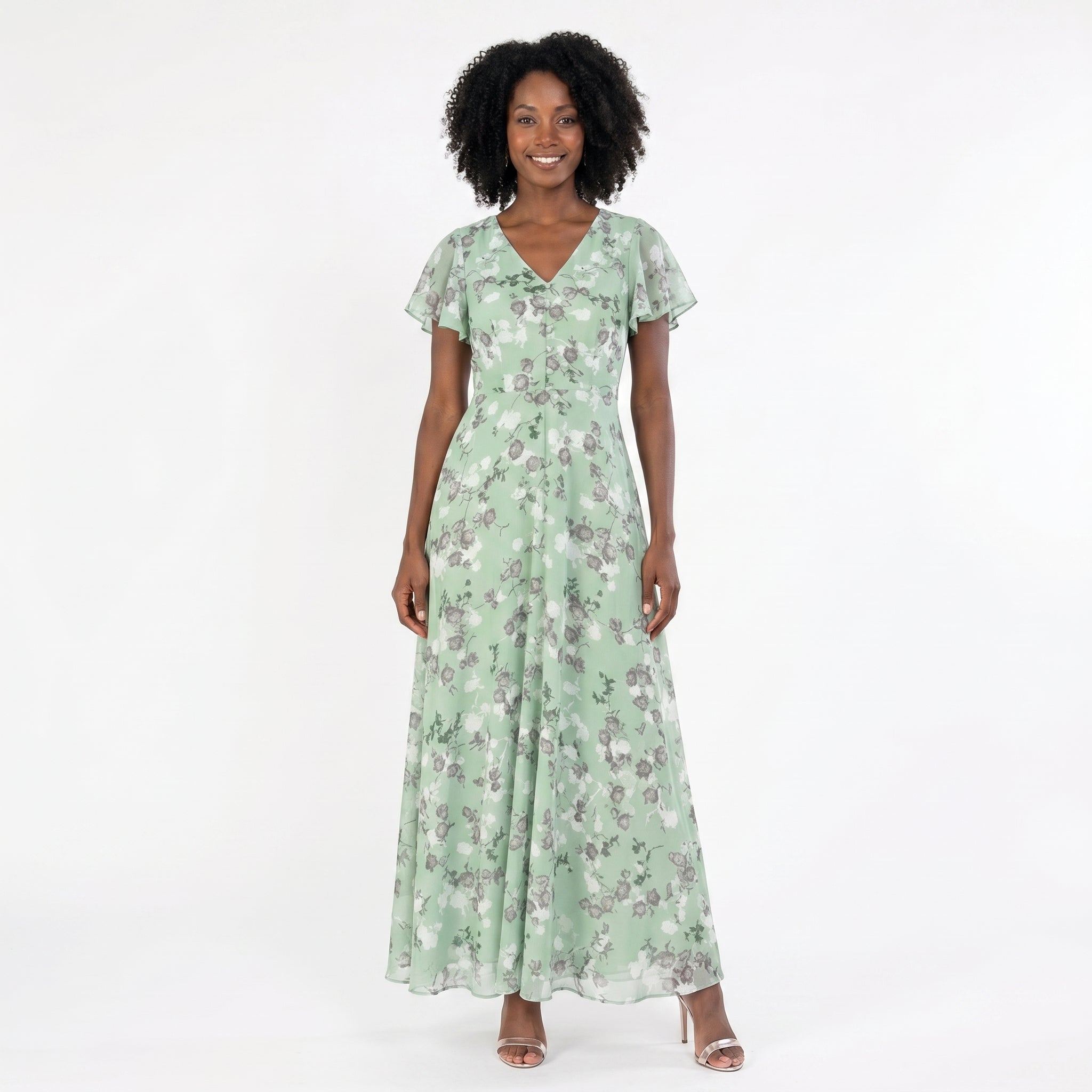 Andreia - Vestido Longo Floral