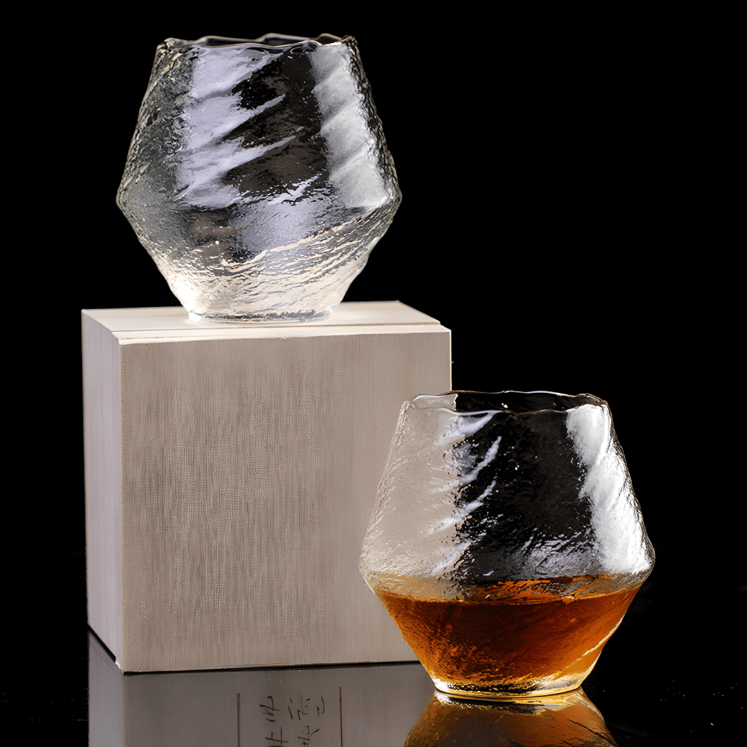 Copo de Whisky em Cristal Japonês Yume